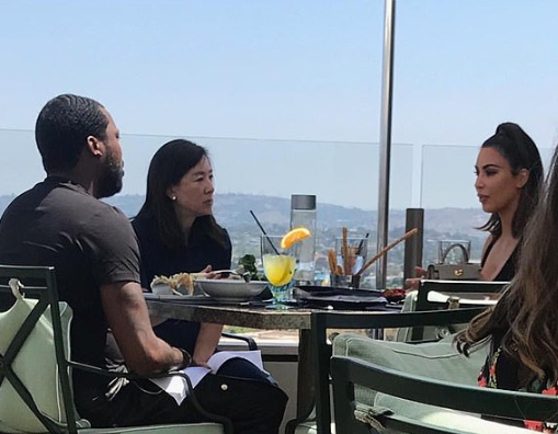 Photo of Kim Kardashian meeting with Meek Mill at a hotel emerges after Kanye West says he’s been ‘trying to get a divorce’ since that hotel meet-up