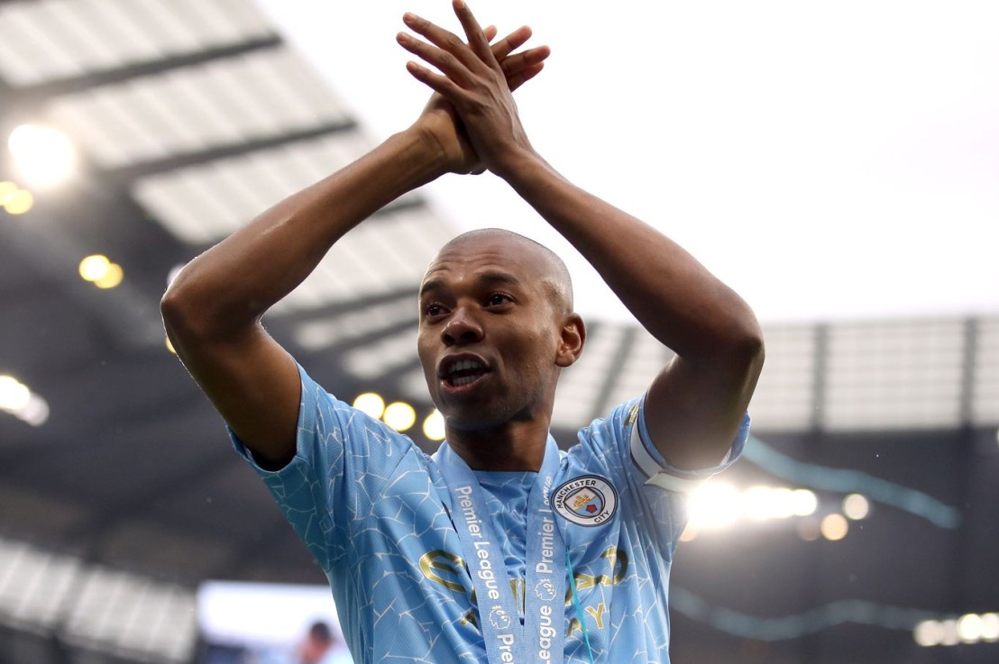 Manchester City captain, Fernandinho signs new deal to stay at Premier League champions until 2022